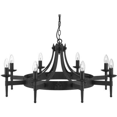 Lampadario Cartwheel a 8 luci - Luce da soffitto Lampadario Cartwheel a 8 luci - Luce da soffitto