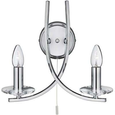 Searchlight Ascona 2-Licht Wandlampe - Wandleuchte Searchlight Ascona 2-Licht Wandlampe - Wandleuchte
