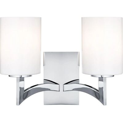 Applique Gina 2 Luci Searchlight - Modena, E27 Applique Gina 2 Luci Searchlight - Modena, E27