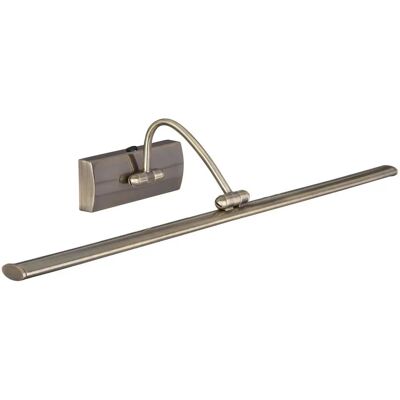 Luce da Parete per Quadri LED Searchlight Ottone Antico - Testa Regolabile Luce da Parete per Quadri LED Searchlight Ottone Antico - Testa Regolabile