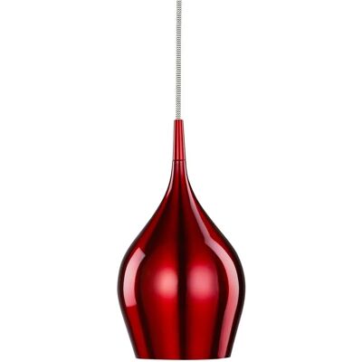 Lampadario a Sospensione Piccolo a Cupola Vibrante Searchlight 6461-12RE - Lampadario a Sospensione Lampadario a Sospensione Piccolo a Cupola Vibrante Searchlight 6461-12RE - Lampadario a Sospensione