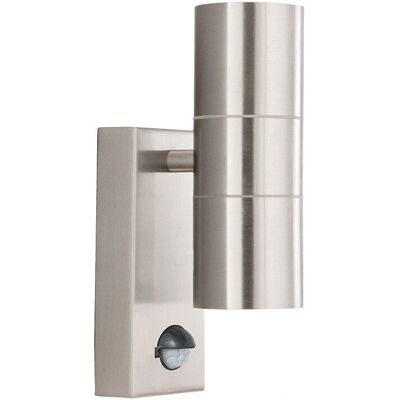 Applique esterna in acciaio inox con PIR - GU10-2L Applique esterna in acciaio inox con PIR - GU10-2L