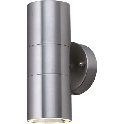 Applique doppia LED GU10 in acciaio inox - Esterno Applique doppia LED GU10 in acciaio inox - Esterno