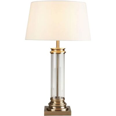 Lampada da Tavolo Searchlight EU5141AB Ottone Antico - Illuminazione Interna Lampada da Tavolo Searchlight EU5141AB Ottone Antico - Illuminazione Interna