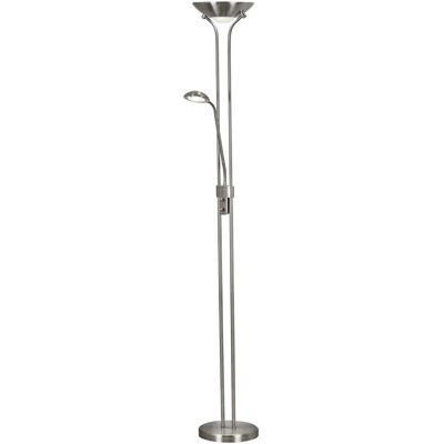 Lampada LED da terra Searchlight EU5430SS - Luce calda regolabile Lampada LED da terra Searchlight EU5430SS - Luce calda regolabile