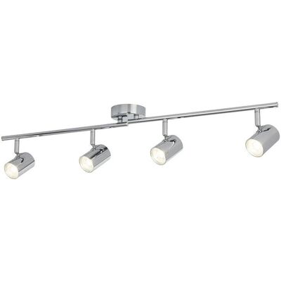 Searchlight Rollo - Chrom 4-Licht LED Spotbar Searchlight Rollo - Chrom 4-Licht LED Spotbar