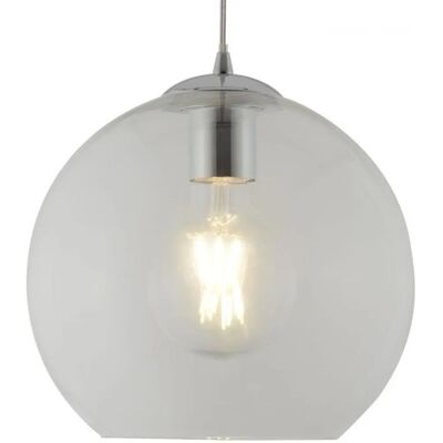 Searchlight Chrome Kugel Pendel - Deckenleuchte Searchlight Chrome Kugel Pendel - Deckenleuchte