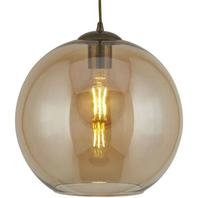 Searchlight Lighting Searchlight Balls - 1 Light Dome Ceiling Pendant - Antique Brass Searchlight Lighting Searchlight Balls - 1 Light Dome Ceiling Pendant - Antique Brass