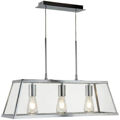 Stropní závěs Voyager 3 - Chrom, E27 Stropní závěs Voyager 3 - Chrom, E27