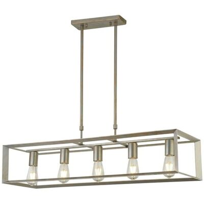 Lampada a sospensione Searchlight Heaton 5 luci - Lampada sospesa Lampada a sospensione Searchlight Heaton 5 luci - Lampada sospesa