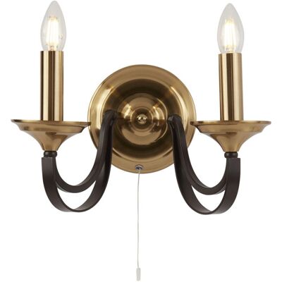 Supporto da Parete Belfry a 2 Luci - Lámpara da Parete Supporto da Parete Belfry a 2 Luci - Lámpara da Parete