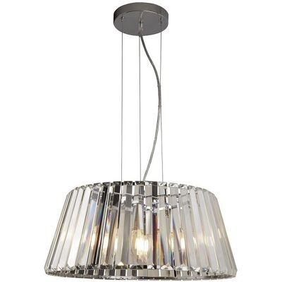 Searchlight Diadema 5-Licht Pendelleuchte Krom Decke Beleuchtung Searchlight Diadema 5-Licht Pendelleuchte Krom Decke Beleuchtung
