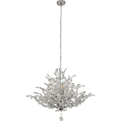Searchlight Bouquet 11 Luce Pendente Cromata - Lampada a Sospensione Searchlight Bouquet 11 Luce Pendente Cromata - Lampada a Sospensione
