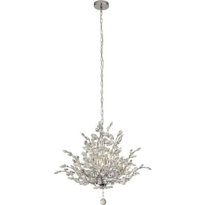 Searchlight Lighting Bouquet 7 Light Cromo Pendente - Luce a Sospensione Searchlight Lighting Bouquet 7 Light Cromo Pendente - Luce a Sospensione