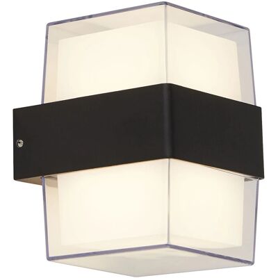 Searchlight Quadratisches LED-Außenwandleuchte - Wandlampe Searchlight Quadratisches LED-Außenwandleuchte - Wandlampe