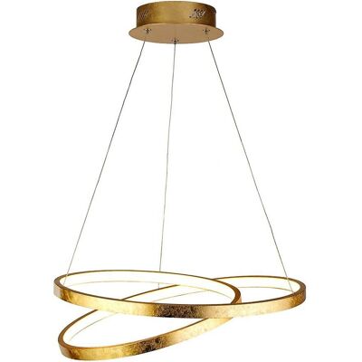 Searchlight Lighting Searchlight Float Led Gold Leaf Pendente - Lampadario Searchlight Lighting Searchlight Float Led Gold Leaf Pendente - Lampadario