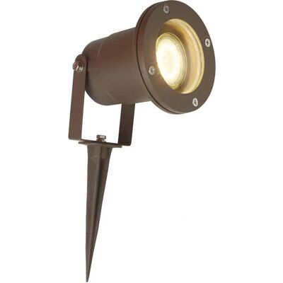 Searchlight Lighting Searchlight Spikey Outdoor Spike Rust Brown Metal - Faretto da giardino esterno Searchlight Lighting Searchlight Spikey Outdoor Spike Rust Brown Metal - Faretto da giardino esterno