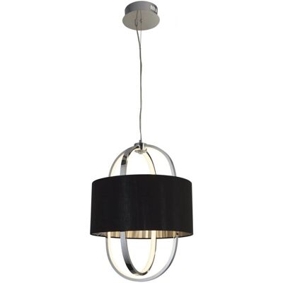 Searchlight Madrid LED-Pendelleuchte - Schwarz Searchlight Madrid LED-Pendelleuchte - Schwarz