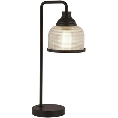 Lampada da tavolo Searchlight Highworth - Nera, Vetro, Moderno Lampada da tavolo Searchlight Highworth - Nera, Vetro, Moderno