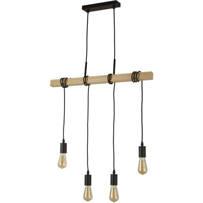 Searchlight Lighting Searchlight Woody 4 Light Bar Deckenleuchte - Deckenleuchte Searchlight Lighting Searchlight Woody 4 Light Bar Deckenleuchte - Deckenleuchte