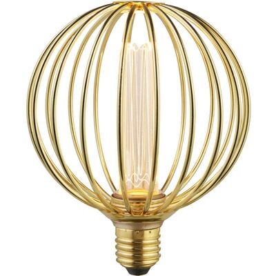 Searchlight Gold Modell Globe LED-Lampe - Dimmbar, 3,5W, E27 Searchlight Gold Modell Globe LED-Lampe - Dimmbar, 3,5W, E27