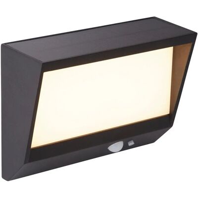 Searchlight Napelemes LED Fali Lámpa - PIR Mozgásérzékelő - Fekete Searchlight Napelemes LED Fali Lámpa - PIR Mozgásérzékelő - Fekete
