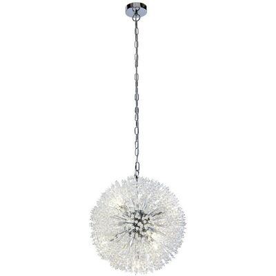 Searchlight Sunburst 7-Licht Kronleuchter - Chrom Searchlight Sunburst 7-Licht Kronleuchter - Chrom