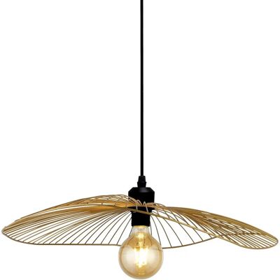 Searchlight Wave Deckenleuchte - Schwarz & Gold Metall Searchlight Wave Deckenleuchte - Schwarz & Gold Metall