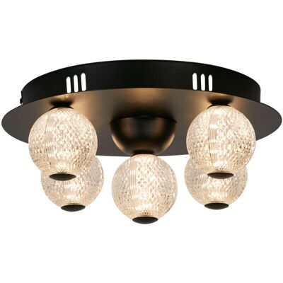 Searchlight Lighting - Asteroid LED - Schwarzes Metall Searchlight Lighting - Asteroid LED - Schwarzes Metall