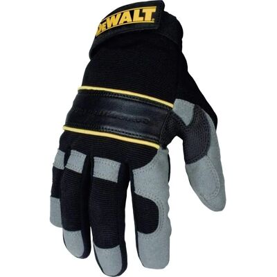 Gants de travail ergonomiques DeWalt DPG33L - Noir/Gris - Publicité Gants de travail ergonomiques DeWalt DPG33L - Noir/Gris - Publicité