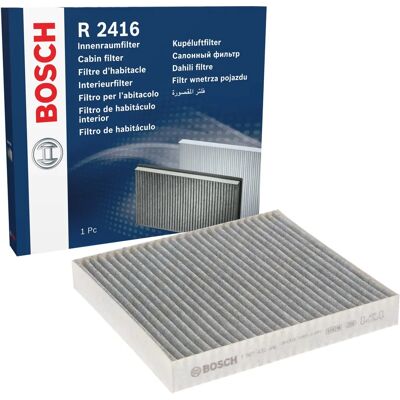 Bosch R2416 - Filtre de cabine à charbon actif - Filtre de cabine avec charbon actif Bosch R2416 - Filtre de cabine à charbon actif - Filtre de cabine avec charbon actif