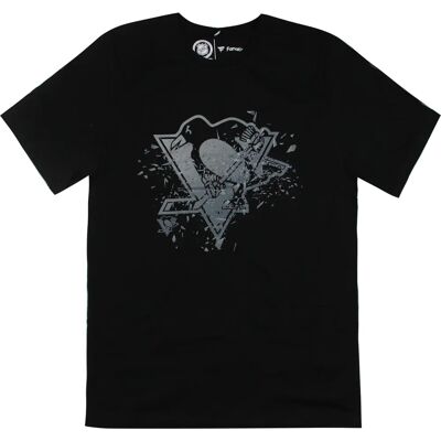 Fanatics Pittsburgh Penguins Zwart Kort Mouw T-Shirt - Heren Fanatics Pittsburgh Penguins Zwart Kort Mouw T-Shirt - Heren