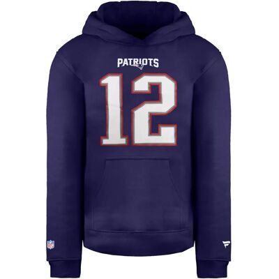 Fanatics Tom Brady Navy Hoodie - NFL Patriots Small Fanatics Tom Brady Navy Hoodie - NFL Patriots Small