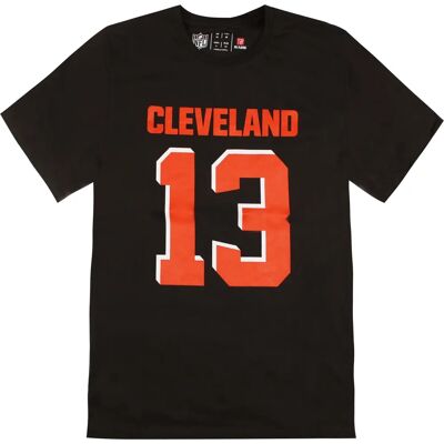 Fanatics Cleveland Browns Odell Beckham Jr Heren T-Shirt - Zwart - Maat S Fanatics Cleveland Browns Odell Beckham Jr Heren T-Shirt - Zwart - Maat S