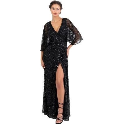 Maya Deluxe Dekorerad faux wrap maxi-klänning - Max dress Maya Deluxe Dekorerad faux wrap maxi-klänning - Max dress