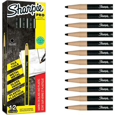 Marqueur Sharpie China Pointe Fine - Noir - Marqueur Marqueur Sharpie China Pointe Fine - Noir - Marqueur