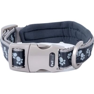 Petface Kleiner Schwarzer Pfoten Hundehalsband Petface Kleiner Schwarzer Pfoten Hundehalsband
