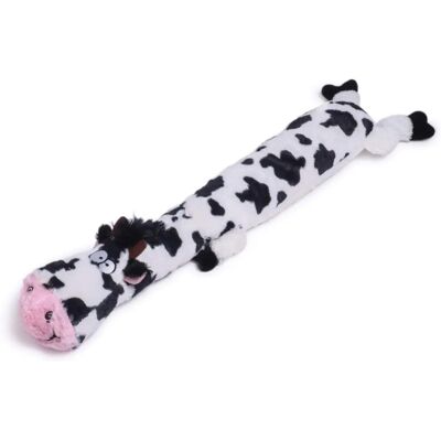 Petface Lazy Moo Dog Toy - 22081DS1 - Durable plush toy for dogs Petface Lazy Moo Dog Toy - 22081DS1 - Durable plush toy for dogs