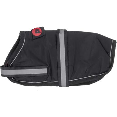 Petface Black Super Soft Water Resistant Dog Coat - 35cm Petface Black Super Soft Water Resistant Dog Coat - 35cm