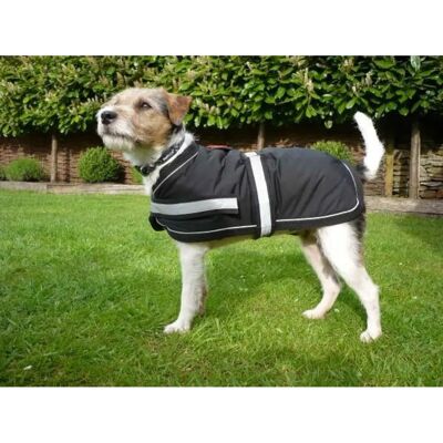 Petface Manteau pour Chien - Noir - 45cm - Imperméable et Doux Petface Manteau pour Chien - Noir - 45cm - Imperméable et Doux
