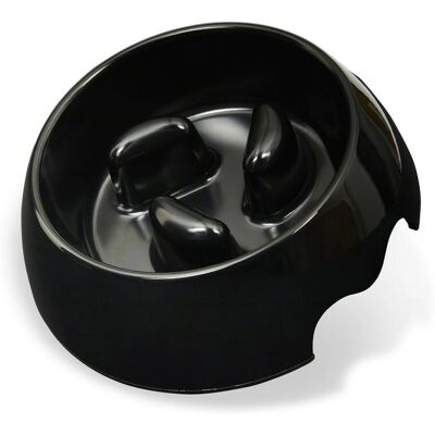 Petface Black Anti Gulping Dog Bowl - Dog Bowl Petface Black Anti Gulping Dog Bowl - Dog Bowl