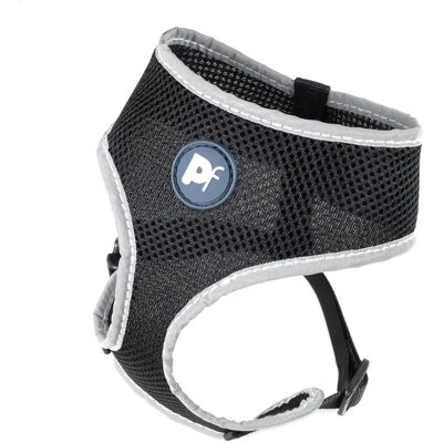 Petface Kleines Schwarzes Reflektierendes Hundegeschirr - Hundegeschirr Petface Kleines Schwarzes Reflektierendes Hundegeschirr - Hundegeschirr