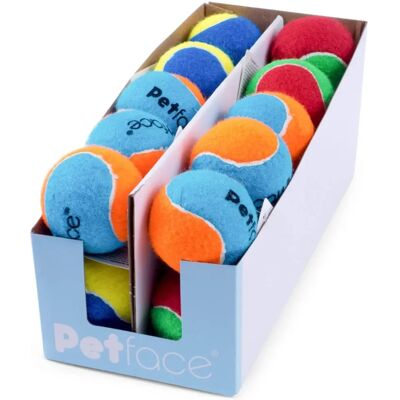 Petface Petface Squeaky Tennis Balls - Dog Toy - Pack of 20 Petface Petface Squeaky Tennis Balls - Dog Toy - Pack of 20