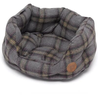 Petface Small Grey Oval Dog Bed - Dog Bed Petface Small Grey Oval Dog Bed - Dog Bed