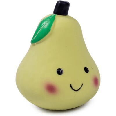 Petface Foodie Faces Latex Pear Hundespielzeug - Klein - 10 x 10cm Petface Foodie Faces Latex Pear Hundespielzeug - Klein - 10 x 10cm