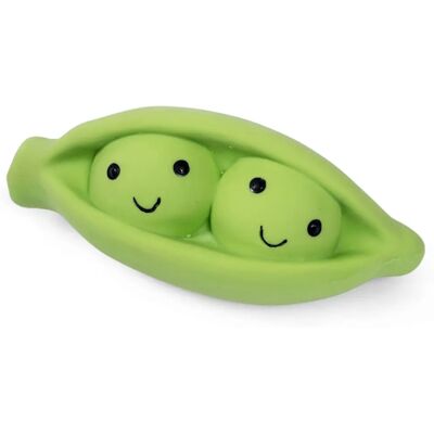 Jouet pour chien Petface Foodie Faces en latex avec petit pois - Petit - Publicité Jouet pour chien Petface Foodie Faces en latex avec petit pois - Petit - Publicité
