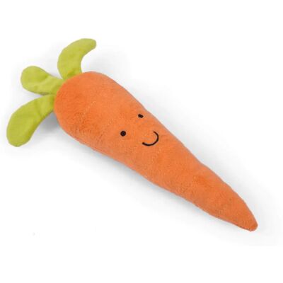 Petface Foodie Faces Carrot Dog Toy - 14 x 7 x 5cm Petface Foodie Faces Carrot Dog Toy - 14 x 7 x 5cm
