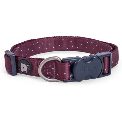 Petface Ox Blood Ditsy Spot Hundehalsband - Groß Petface Ox Blood Ditsy Spot Hundehalsband - Groß