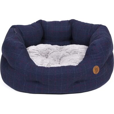Petface Midnight Tweed Oval Dog Bed - Dog Bed Petface Midnight Tweed Oval Dog Bed - Dog Bed