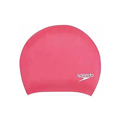Speedo Bonnet Silicone Rose pour Cheveux Longs - Natation Speedo Bonnet Silicone Rose pour Cheveux Longs - Natation